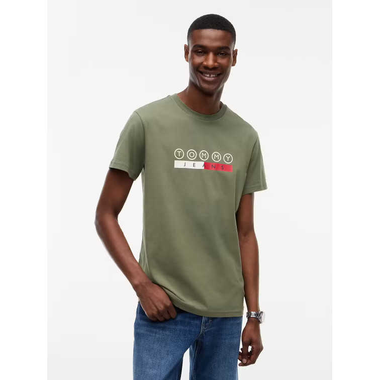 CAMISETA HOMBRE  TOMMY HILFIGER TJM SLIM DNA PLAY TEE EXT