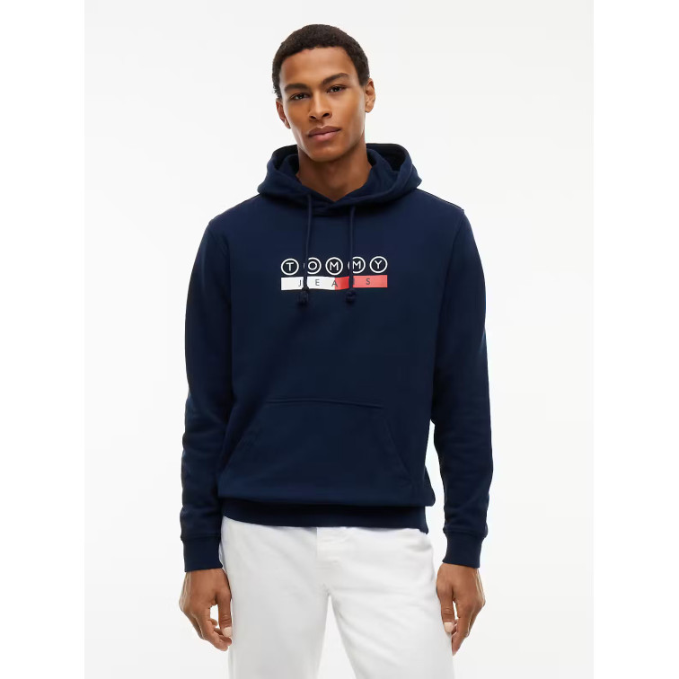 SUDADERA HOMBRE  TOMMY HILFIGER TJM REG DNA PLAY HOODIE