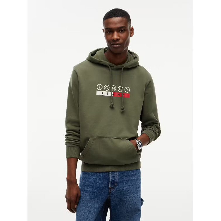 SUDADERA HOMBRE  TOMMY HILFIGER TJM REG DNA PLAY HOODIE
