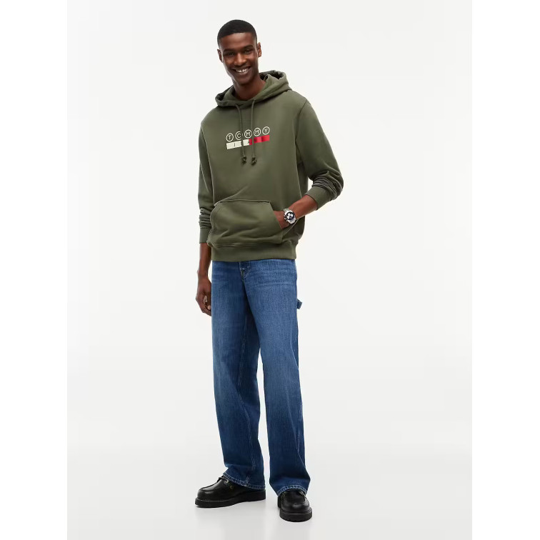 SUDADERA HOMBRE  TOMMY HILFIGER TJM REG DNA PLAY HOODIE