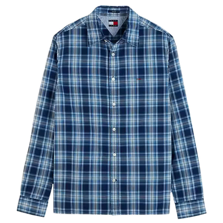 CAMISA HOMBRE  TOMMY HILFIGER TJM REG DOBBY CHECK SHIRT EXT