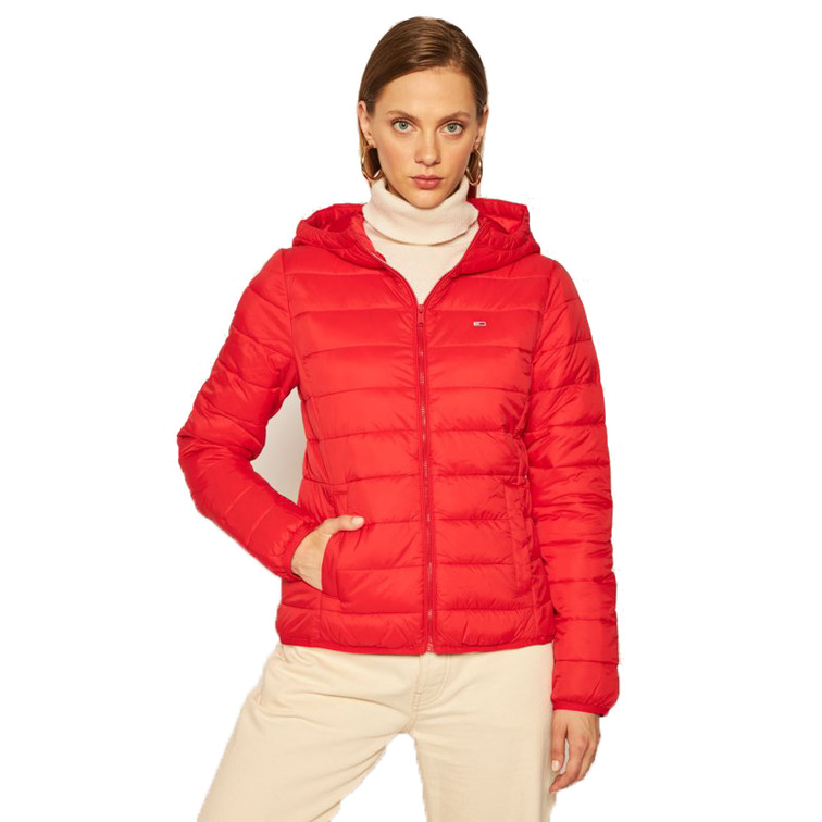 CAZADORA ACOLCHADA MUJER TOMMY JEANS CON CAPUCHA