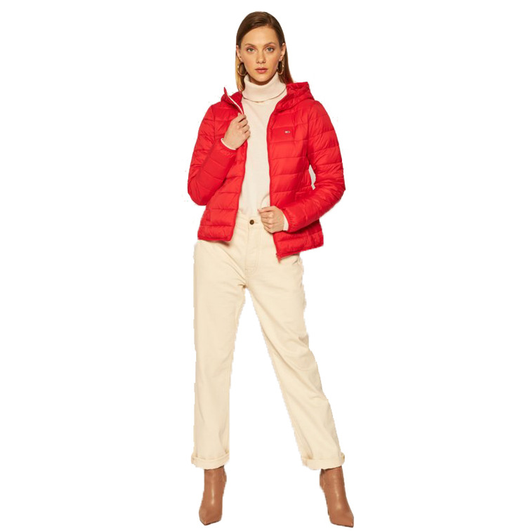 CAZADORA ACOLCHADA MUJER TOMMY JEANS CON CAPUCHA