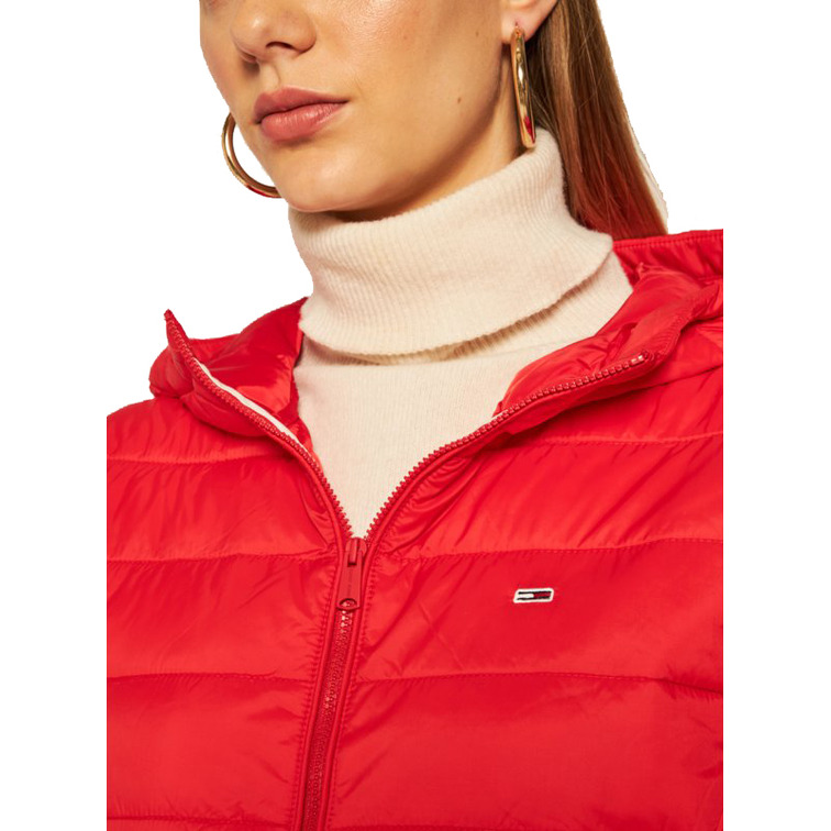 CAZADORA ACOLCHADA MUJER TOMMY JEANS CON CAPUCHA