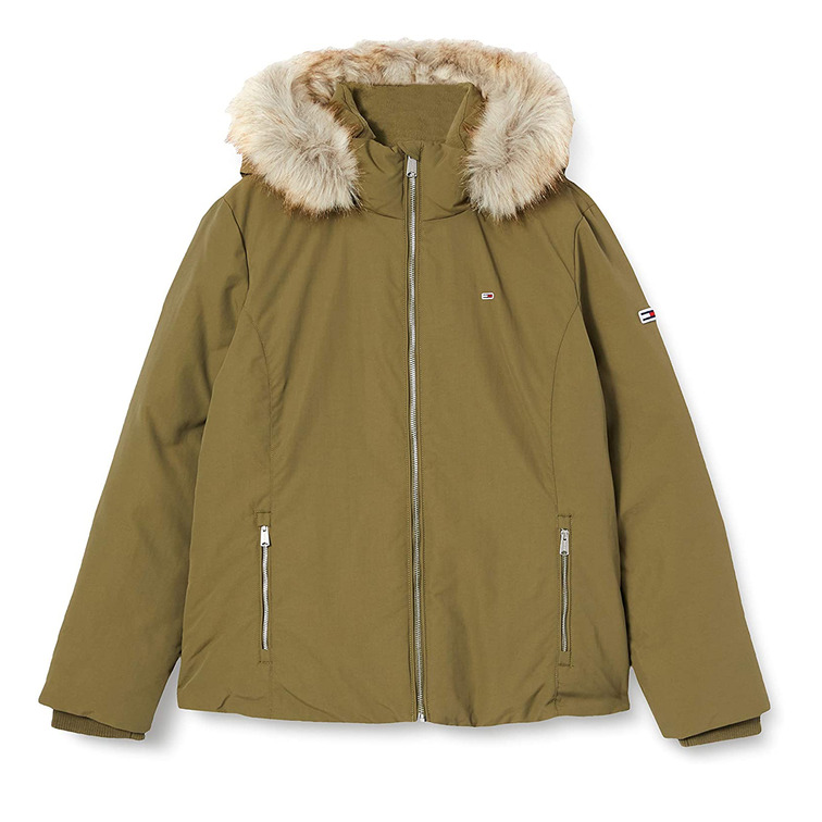CAZADORA MUJER TOMMY JEANS CON CAPUCHA