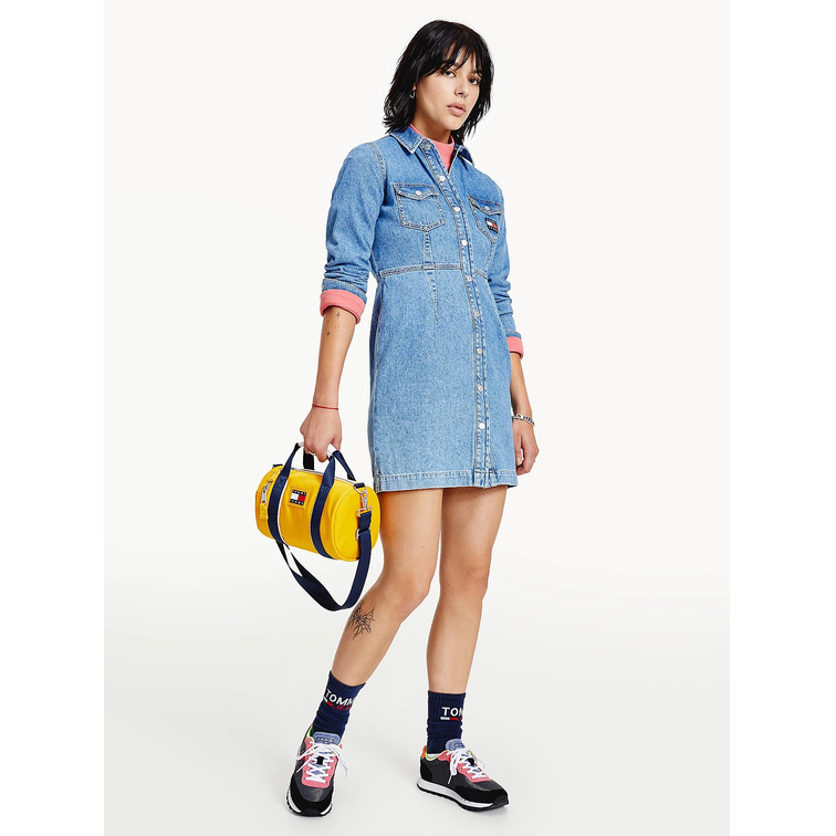 pubertad sentido hará VESTIDO CAMISERO VAQUERO MUJER TOMMY JEANS - Korner