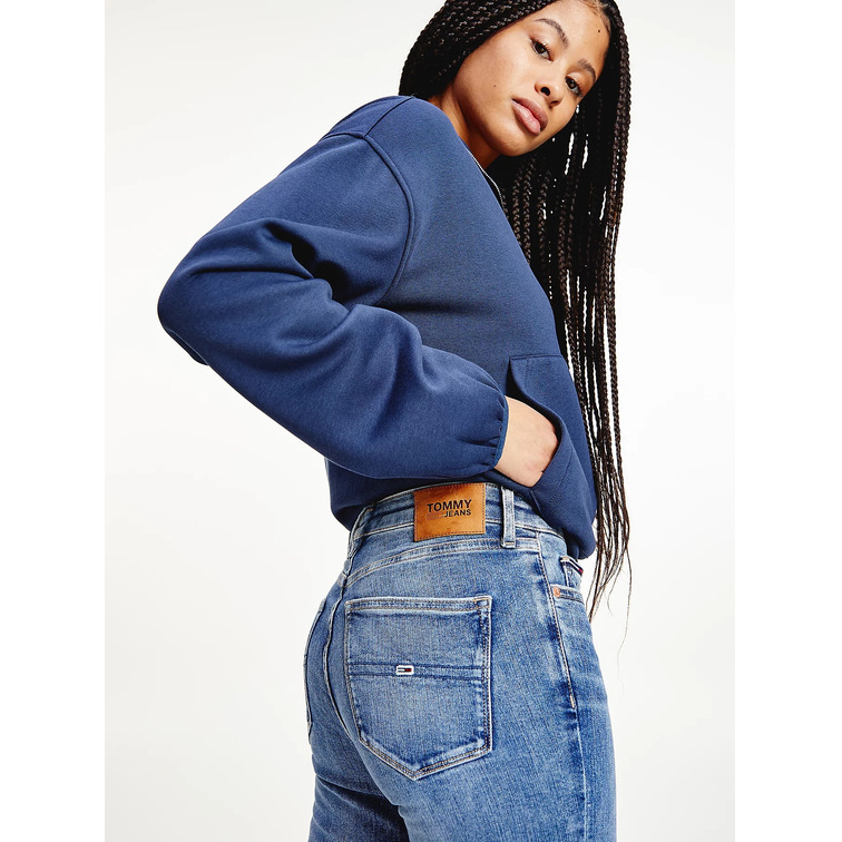 VAQUERO CEÑIDO DE TALLE MEDIO MUJER TOMMY JEANS NORA