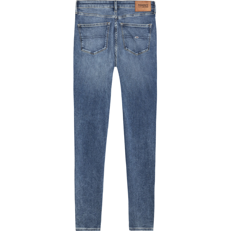 VAQUERO CEÑIDO DE TALLE MEDIO MUJER TOMMY JEANS NORA