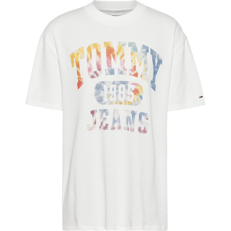 CAMISETA MUJER  TH TJW OVRSZD TIE DYE 3 SS