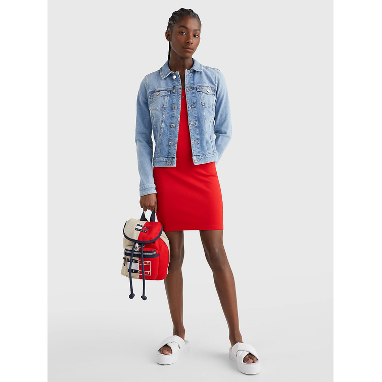 CAZADORA VAQUERA CORTE SLIM MUJER TOMMY JEANS