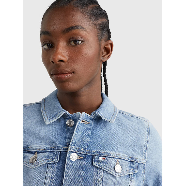 CAZADORA VAQUERA CORTE SLIM MUJER TOMMY JEANS
