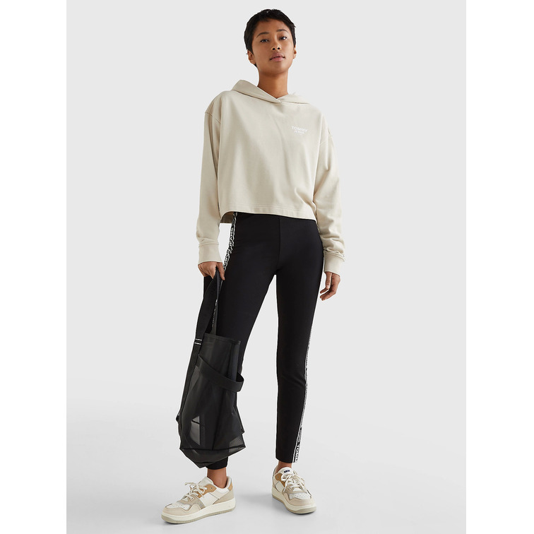 SUDADERA CROP CON CAPUCHA MUJER TOMMY JEANS