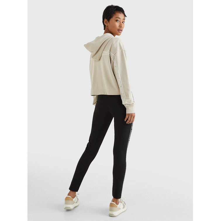 SUDADERA CROP CON CAPUCHA MUJER TOMMY JEANS