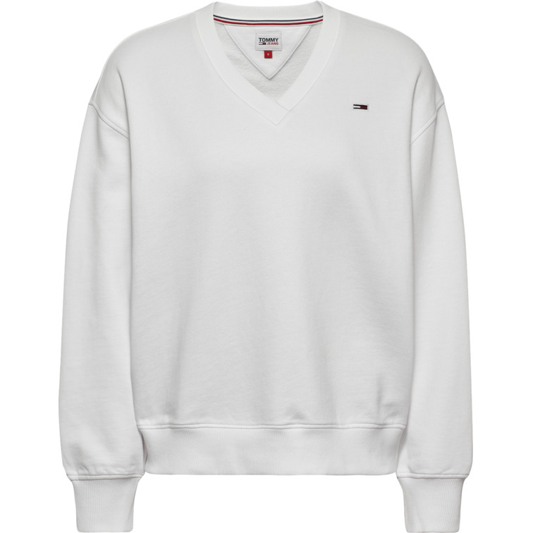 SUDADERA CON CUELLO DE PICO MUJER TOMMY JEANS