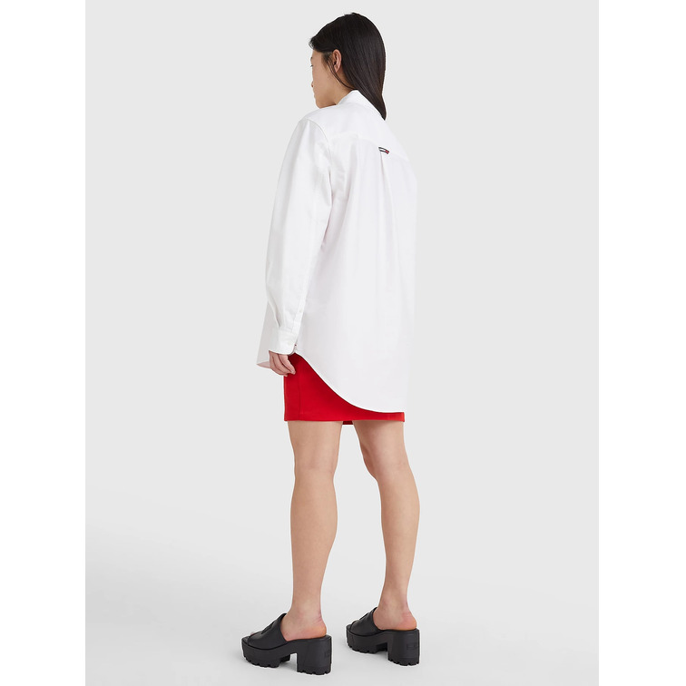 CAMISA CORTE BOYFRIEND MUJER TOMMY JEANS