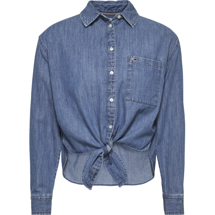 CAMISA VAQUERA CON LAZO MUJER TOMMY JEANS