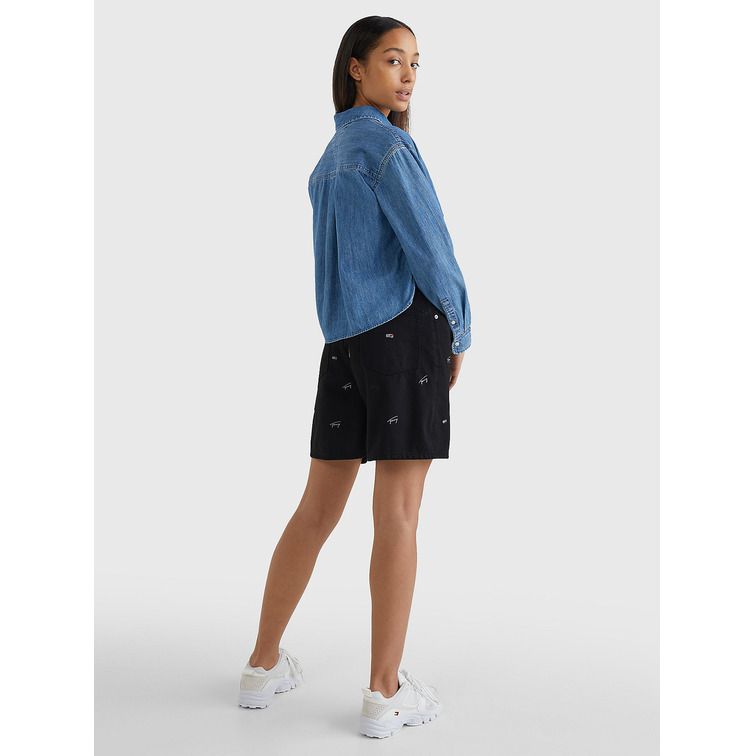 CAMISA VAQUERA CON LAZO MUJER TOMMY JEANS