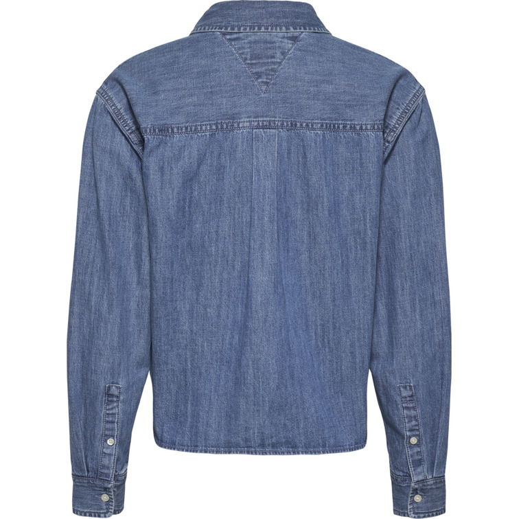 CAMISA VAQUERA CON LAZO MUJER TOMMY JEANS