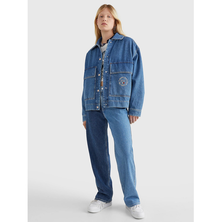 CAZADORA VAQUERA BORDADA MUJER TOMMY JEANS