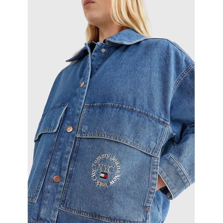 CAZADORA VAQUERA BORDADA MUJER TOMMY JEANS