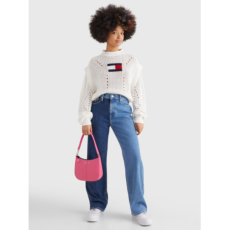 JERSEY DE PUNTO CON LOGO TEJIDO MUJER TOMMY JEANS