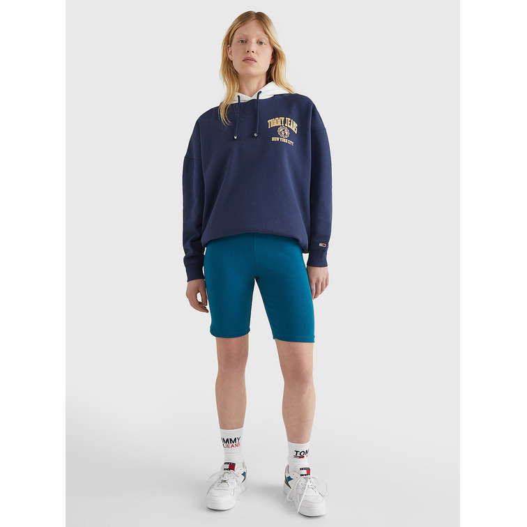 SUDADERA OVERSIZE CON CAPUCHA Y LOGO MUJER TOMMY JEANS
