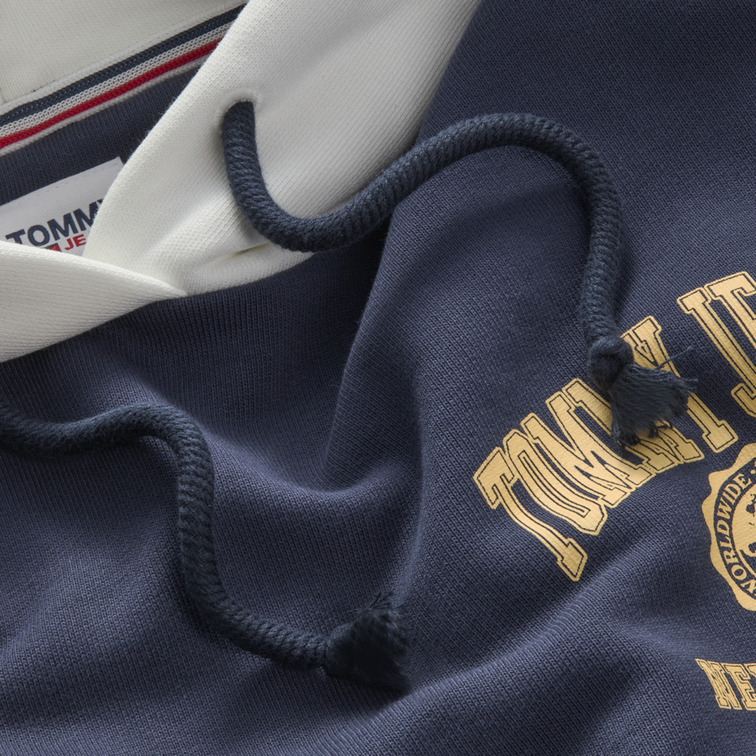 SUDADERA OVERSIZE CON CAPUCHA Y LOGO MUJER TOMMY JEANS