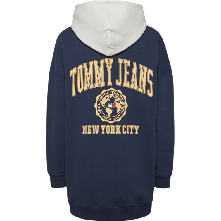 SUDADERA OVERSIZE CON CAPUCHA Y LOGO MUJER TOMMY JEANS