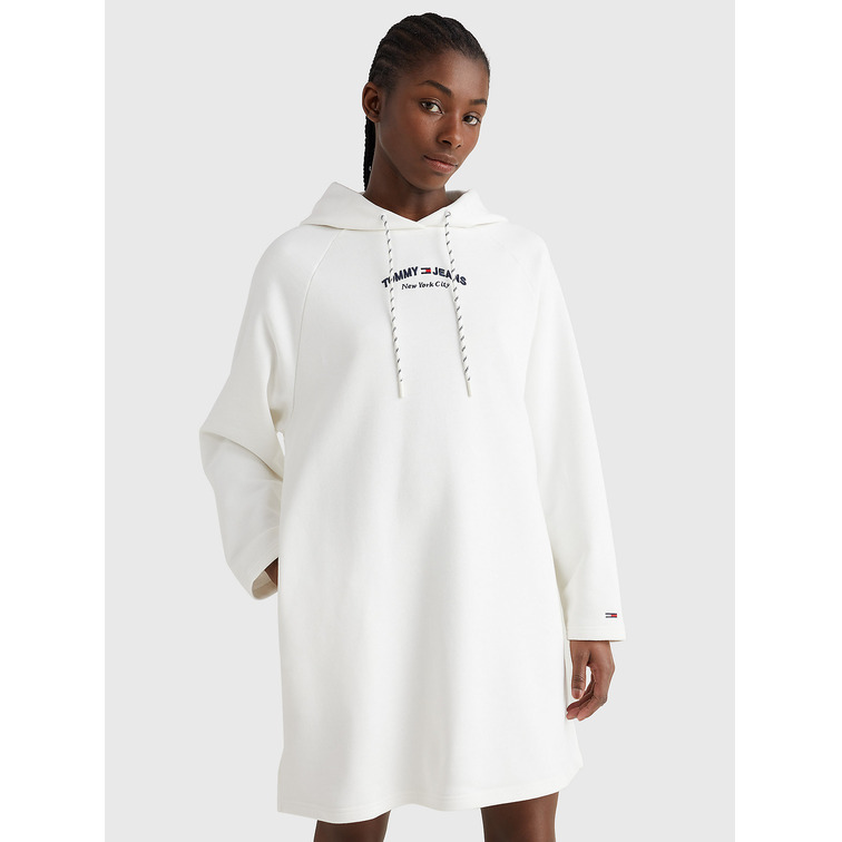 VESTIDO SUDADERA CON CAPUCHA MUJER TOMMY JEANS
