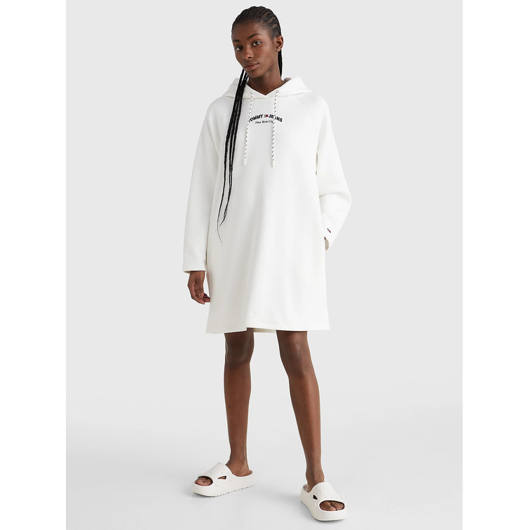 VESTIDO SUDADERA CON CAPUCHA MUJER TOMMY JEANS