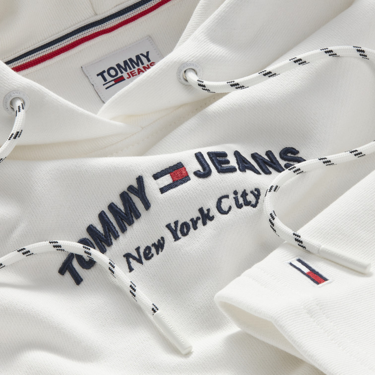 VESTIDO SUDADERA CON CAPUCHA MUJER TOMMY JEANS