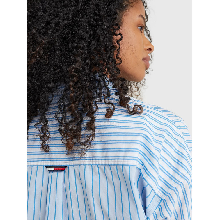CAMISA CORTA CON LAZO MUJER TOMMY JEANS