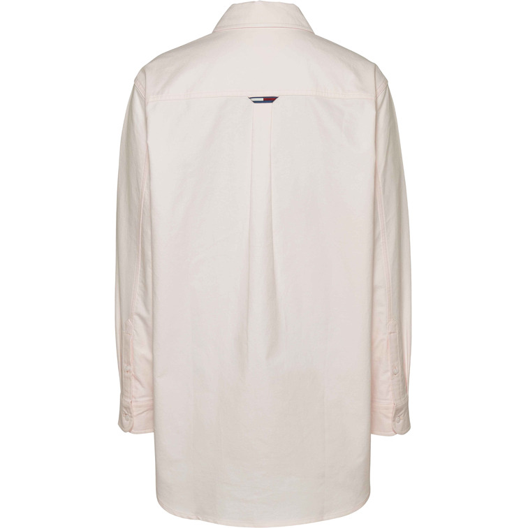 CAMISA MUJER  TH TJW BADGE BOYFRIEND SHIRT