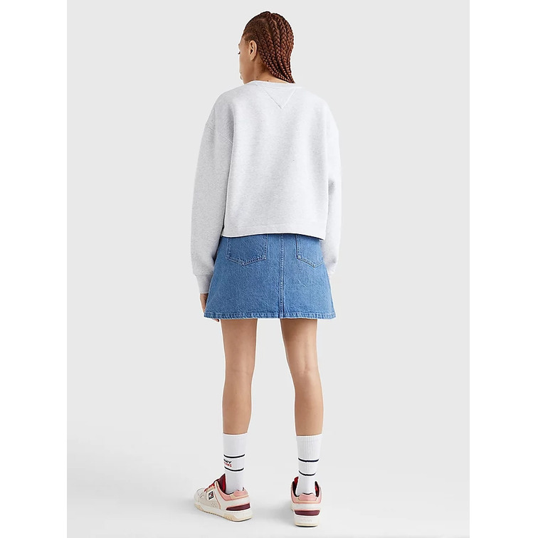 SUDADERA DE CORTE AMPLIO CON LOGO MUJER TOMMY JEANS