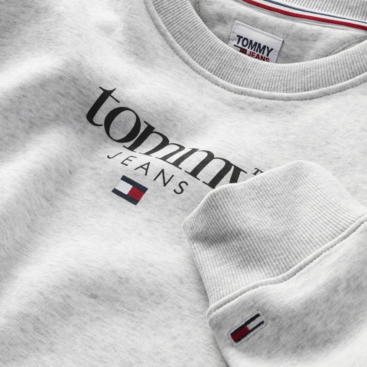 SUDADERA DE CORTE AMPLIO CON LOGO MUJER TOMMY JEANS
