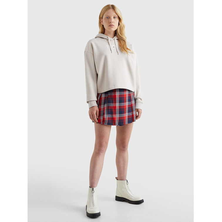 SUDADERA AMPLIA CON CAPUCHA Y LOGO MUJER TOMMY JEANS