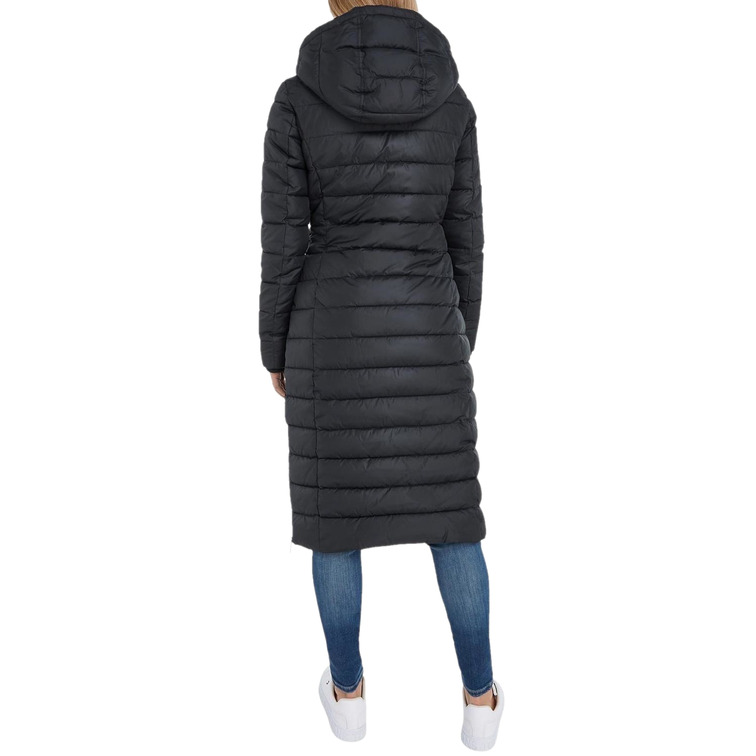 ABRIGO LARGO ACOLCHADO CON CAPUCHA EXTRAÍBLE MUJER TOMMY JEANS