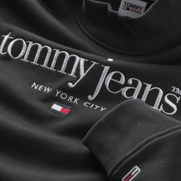 VESTIDO SUDADERA CON LOGO BORDADO MUJER TOMMY JEANS