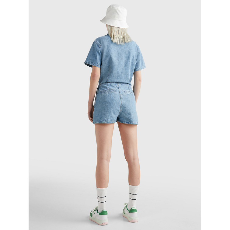 MONO CORTO VAQUERO CON PARCHE MUJER TOMMY JEANS