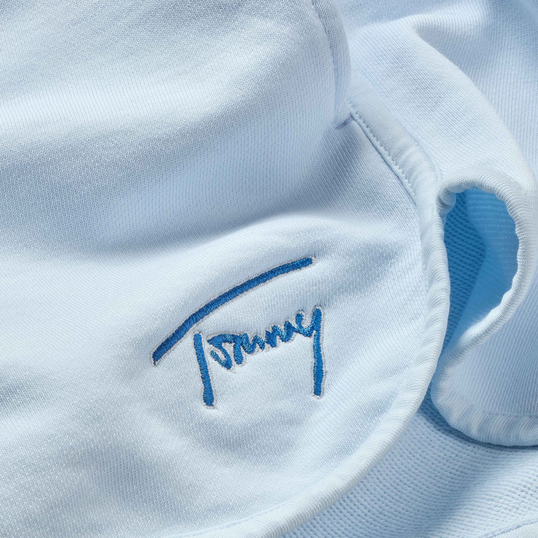 PANTALÓN CORTO EFECTO DEGRADÉ CON LOGO FIRMA MUJER TOMMY JEANS