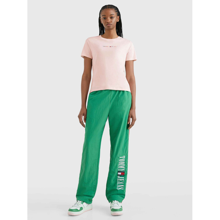 CAMISETA CON LOGO MULTICOLOR MUJER TOMMY JEANS ESSENTIAL