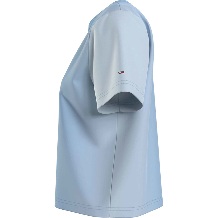 CAMISETA DE CORTE CLÁSICO CON EFECTO DEGRADÉ MUJER TOMMY JEANS