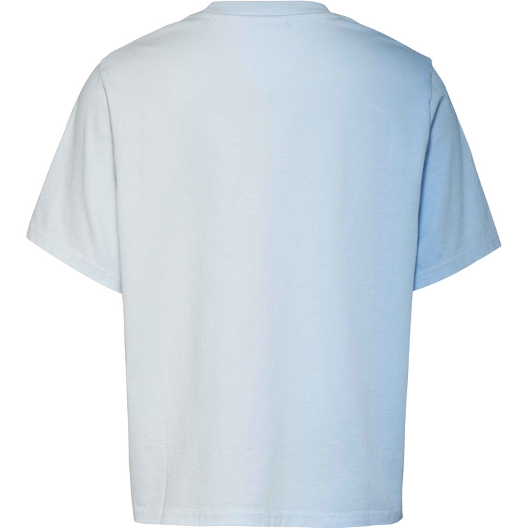 CAMISETA DE CORTE CLÁSICO CON EFECTO DEGRADÉ MUJER TOMMY JEANS