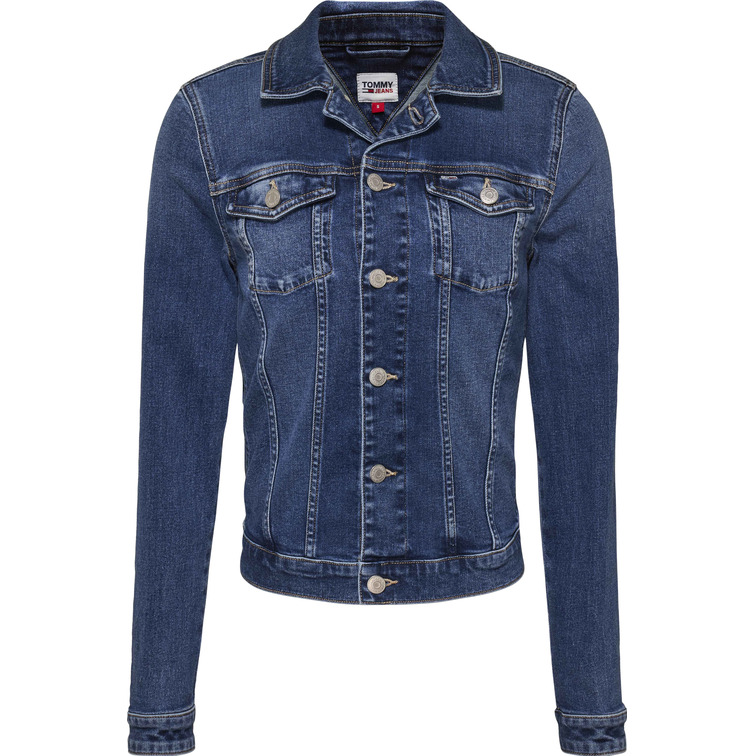 CAZADORA VAQUERA DE CORTE SKINNY MUJER TOMMY JEANS