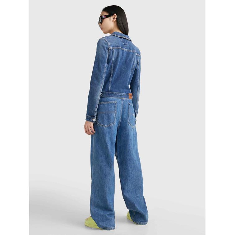 CAZADORA VAQUERA DE CORTE SKINNY MUJER TOMMY JEANS