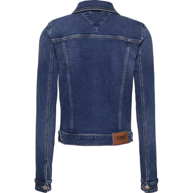 CAZADORA VAQUERA DE CORTE SKINNY MUJER TOMMY JEANS