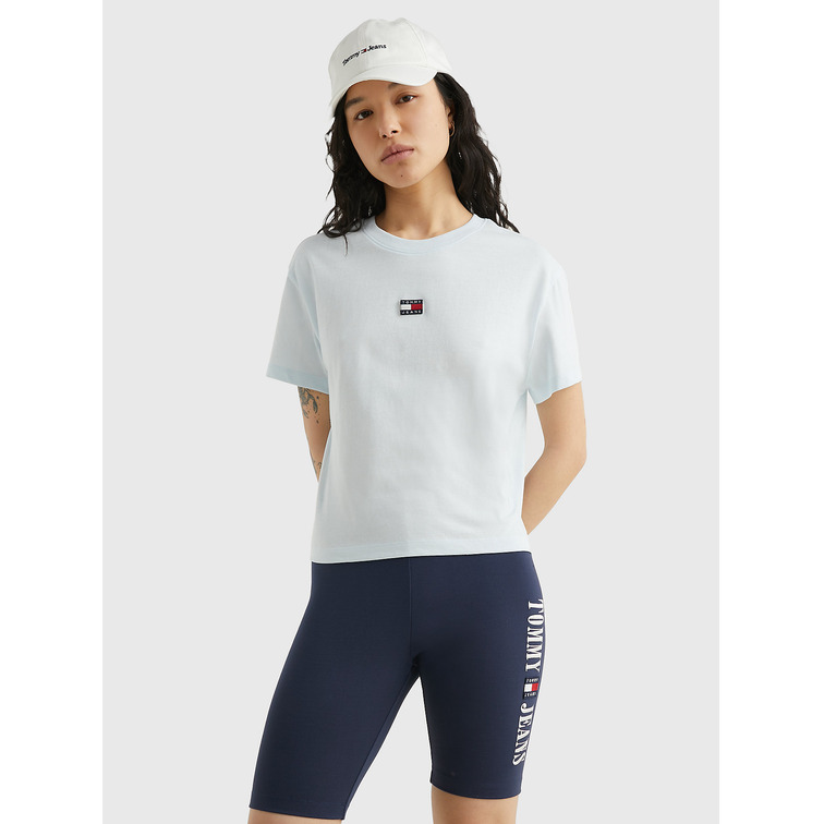 CAMISETA DE CORTE CLÁSICO CON PARCHE MUJER TOMMY JEANS