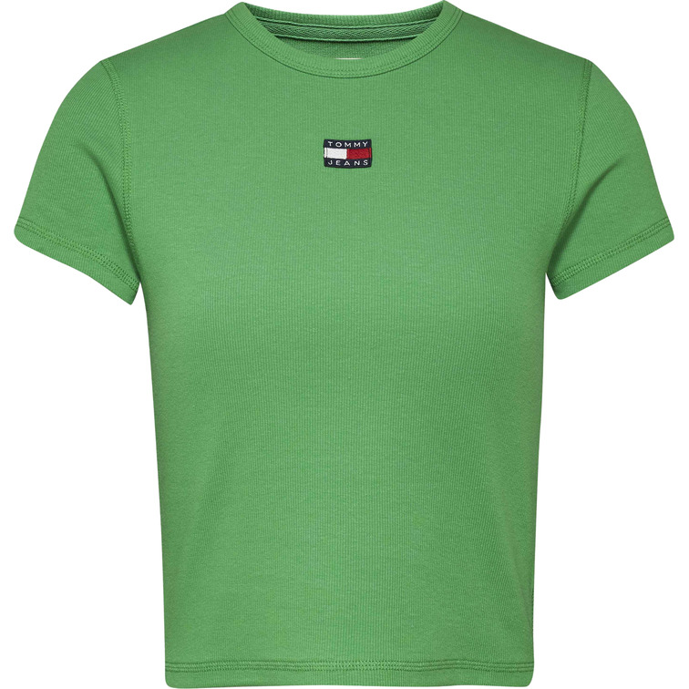 CAMISETA AJUSTADA CON PARCHE MUJER TOMMY JEANS