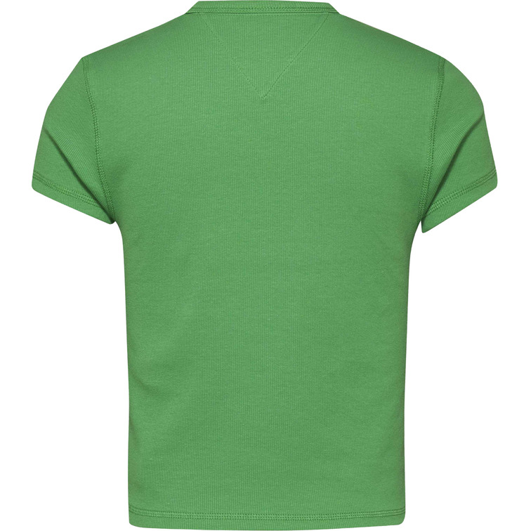 CAMISETA AJUSTADA CON PARCHE MUJER TOMMY JEANS