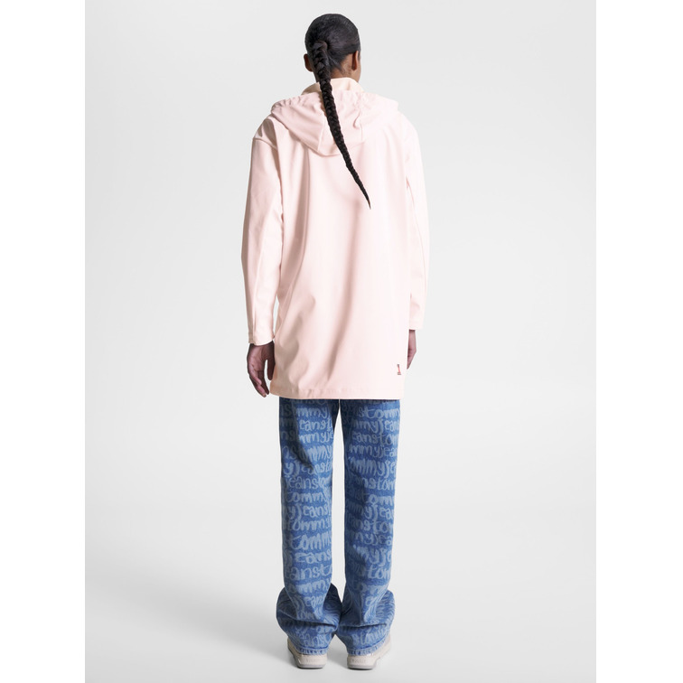 CORTAVIENTOS LARGO CON CAPUCHA MUJER TOMMY JEANS